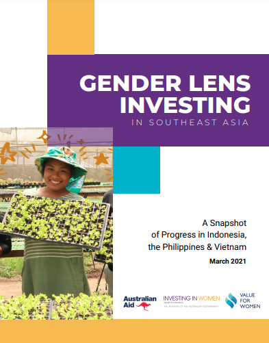 Australian Aid and Value for Women report recognises BIDUK’s contributions to gender lens investing in Indonesia